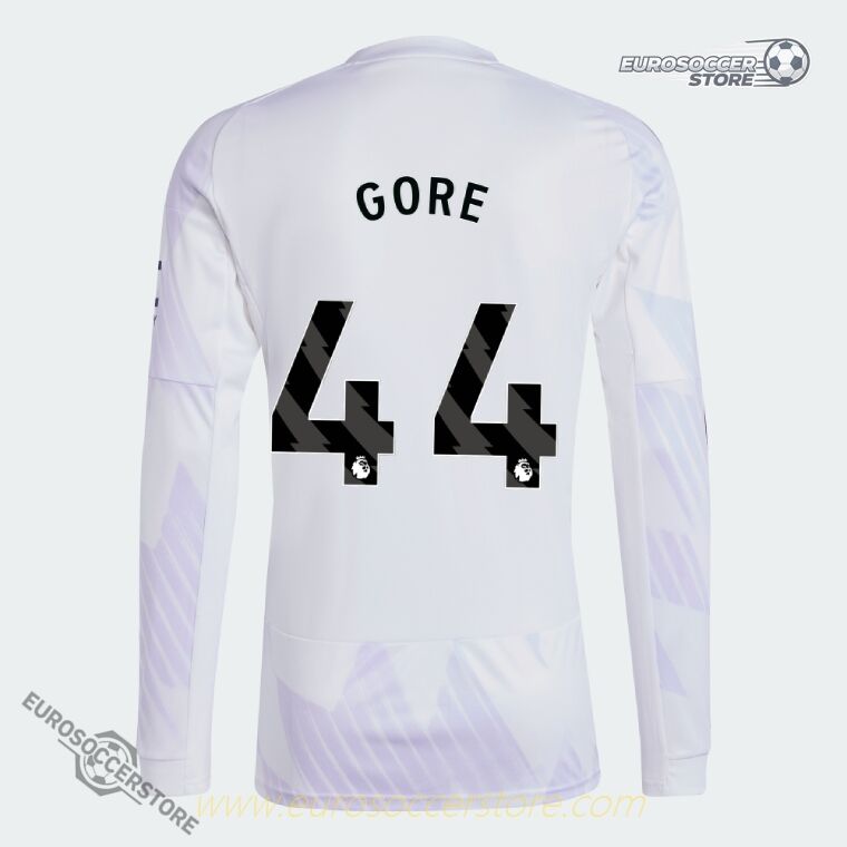 GORE 44 Long Sleeve Away Jersey for Manchester United 25-26 Season