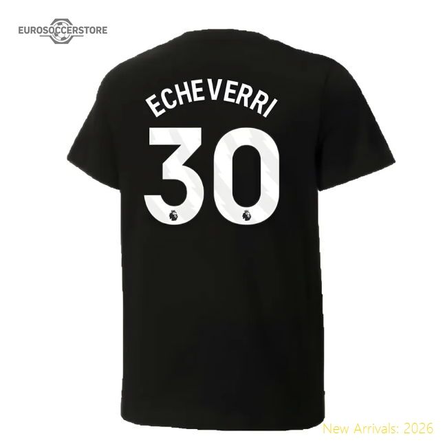 Luxury Premier League Team Home Echeverri Jersey 2024-2025 Comfortable