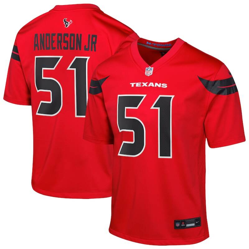 None Will Anderson Jr. HOU Texans Great Value Replica Jersey