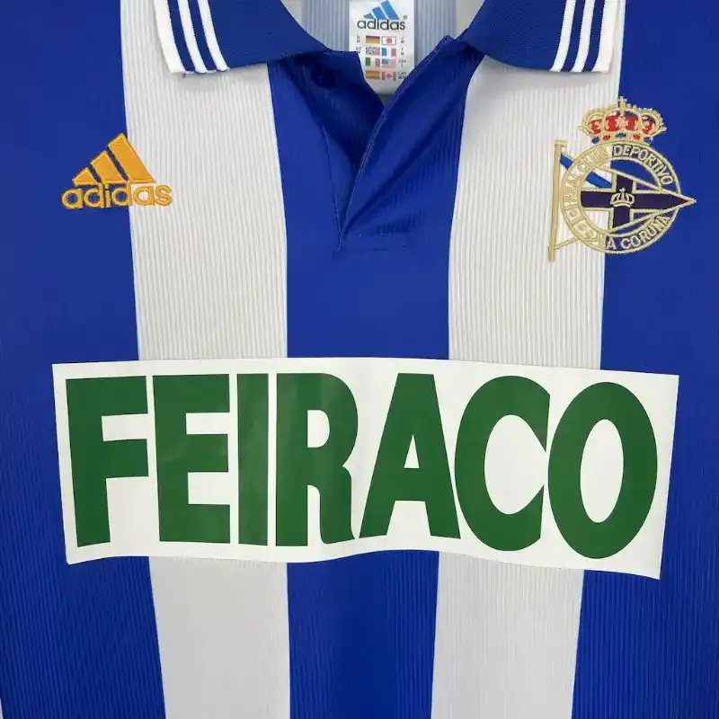 1999-2000 Real Club Deportivo de La Coruña Jersey retro kit