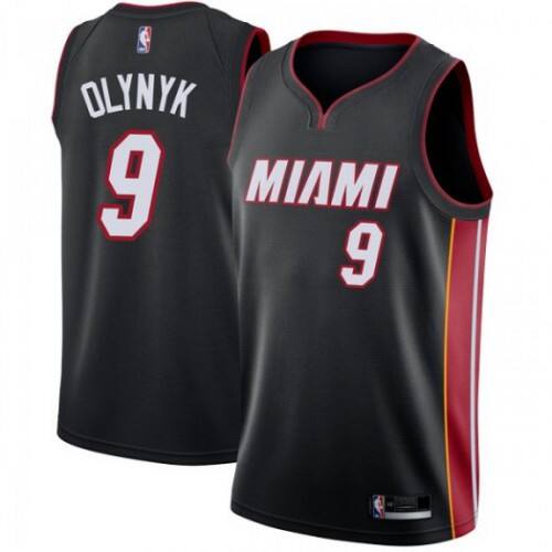 Miami Heat Kelly Premium Quality Team Jersey Modern Design #9