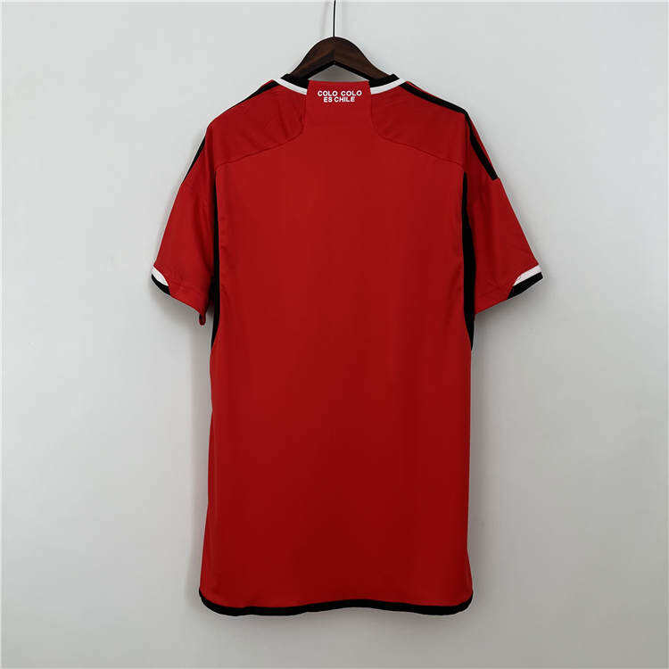 Breathable 2324 Colo-Colo Soccer Jersey Away Football Shirt