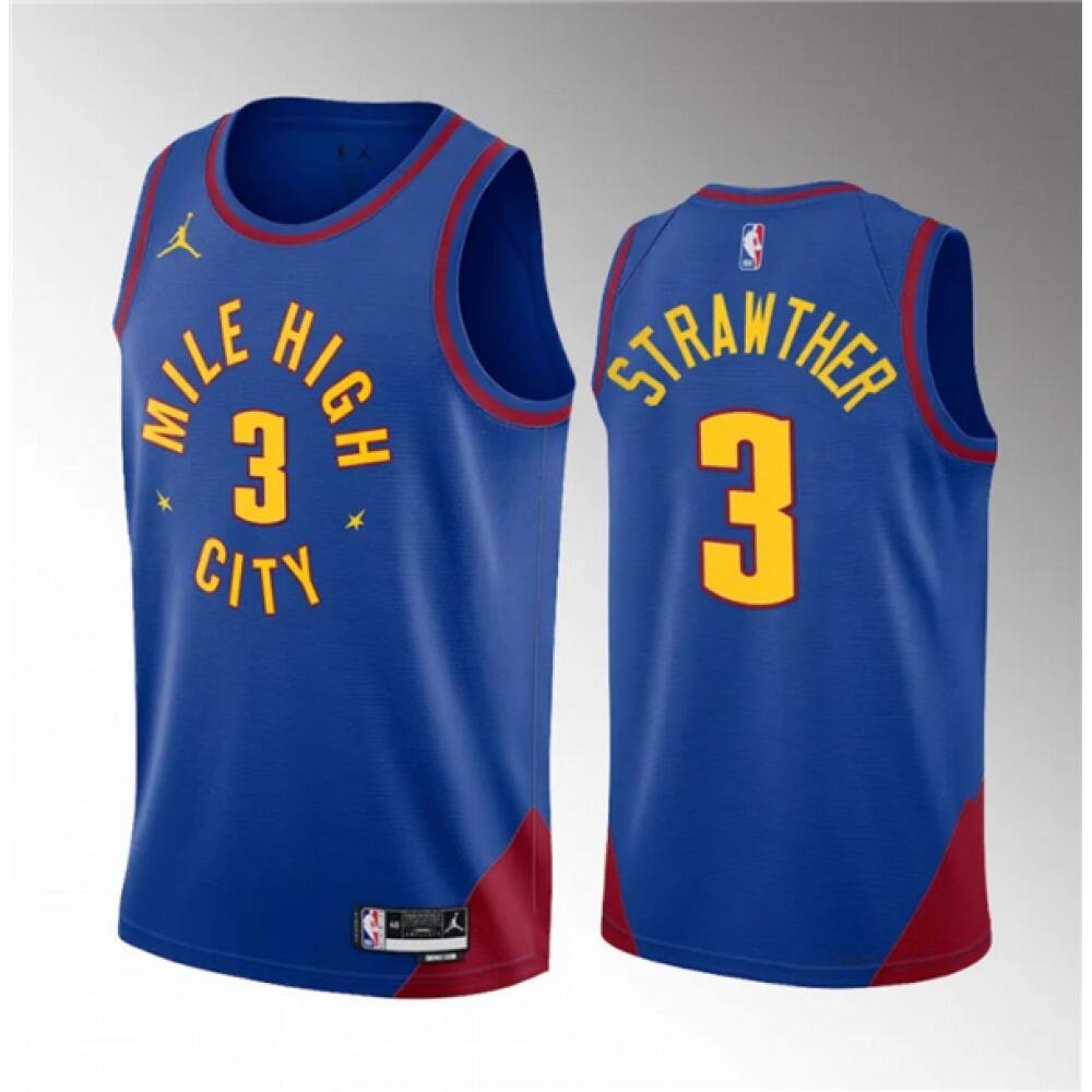 Classic Denver Nuggets 3 Blue Jersey - Game Day Essential