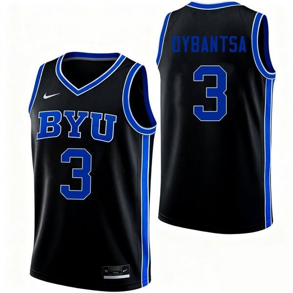 Men Top Program #3 A.j. Dybantsa Black Black Authentic Jersey