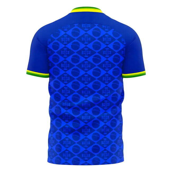Match Brazil 2021-2022 Away Concept Football Kit (Fans Culture)