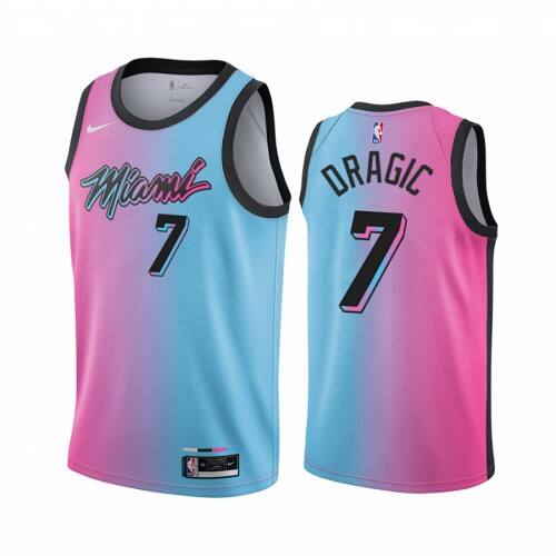 Miami Heat Goran Premium Quality Replica Jersey Modern Design #7