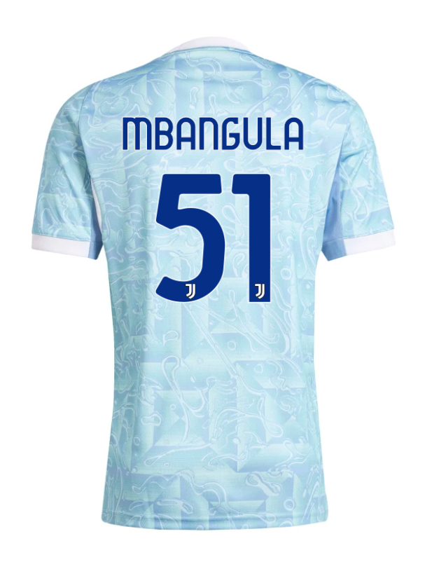 Juventus 25-26 Season Away MBANGULA Number 51 Football Jersey