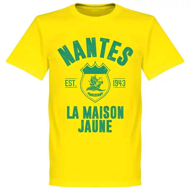 Nantes Established T-Shirt - Yellow