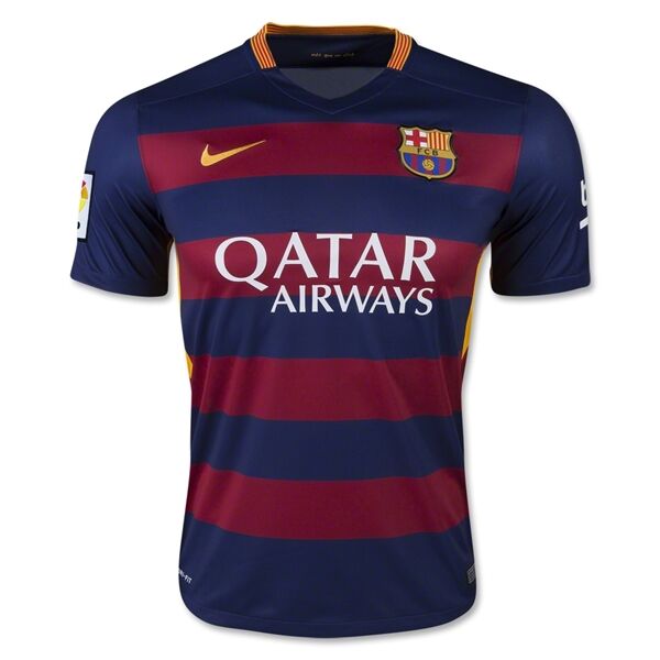 Barcelona 201516 Home XAVI 6 Soccer Jersey - Official Replica 11845