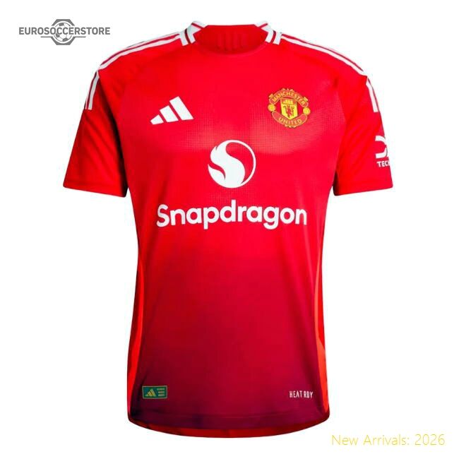 Authentic 2024-2025 Man Utd Authentic Home Shirt (ronaldo 7)