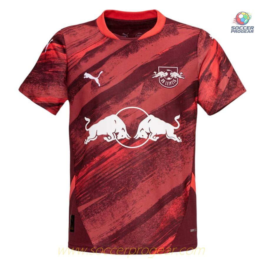 Red Bull Leipzig Away Youthren's Jersey Set Football Jersey 2024-2025 Season