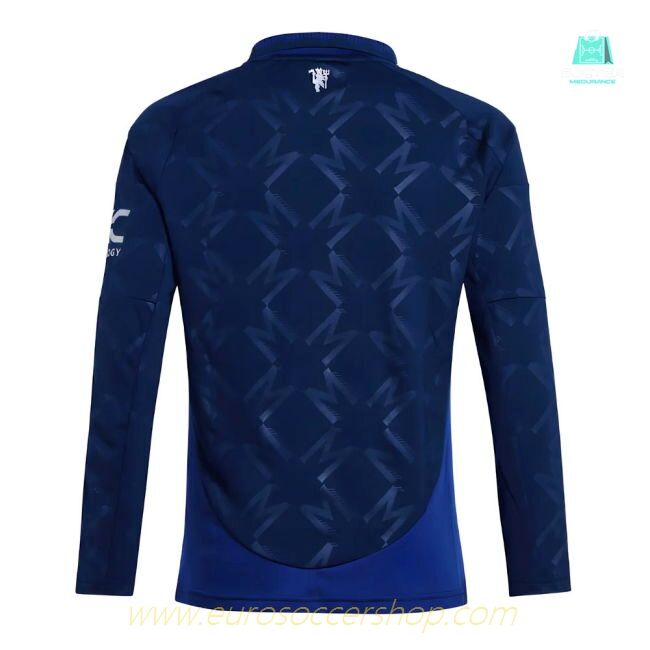 2024-2025 Man Utd Long Sleeve Away Shirt (Kids)