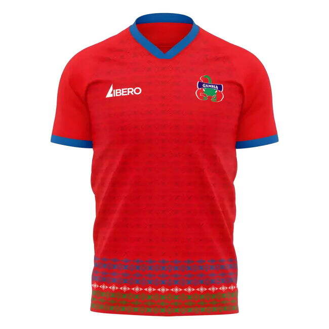 2025-2026 Home Kit by Gambia