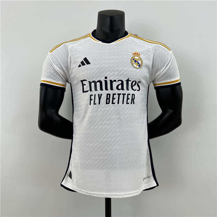 Real Madrid 2324 Home White Soccer Jersey Football Shirt Authentic