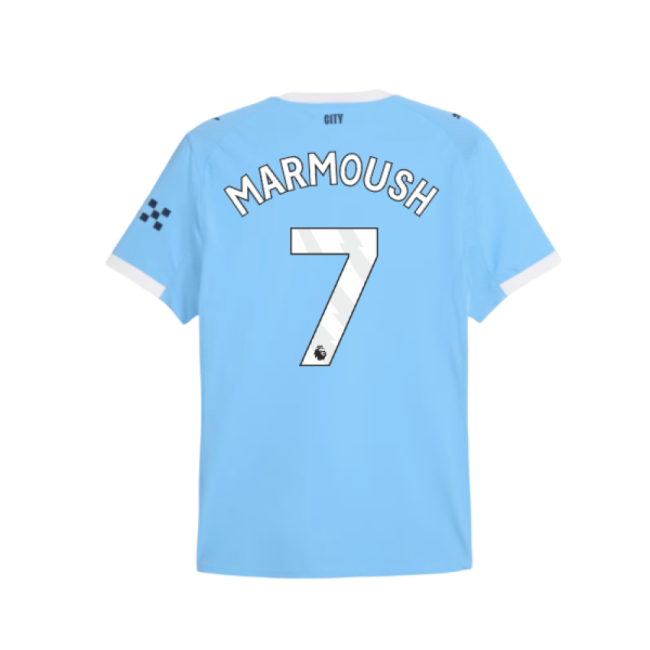 2025-20 Man City Home Football Shirt Marmoush Name Number M S