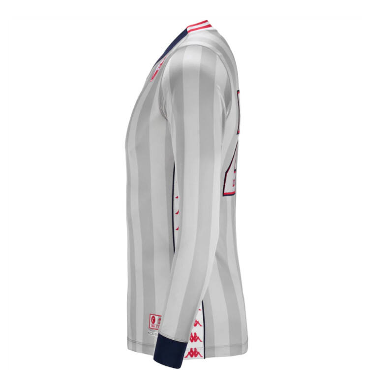 LC23 X SSC Bari 2425 Silver Long Sleeve Shirt 23 - Official Replica