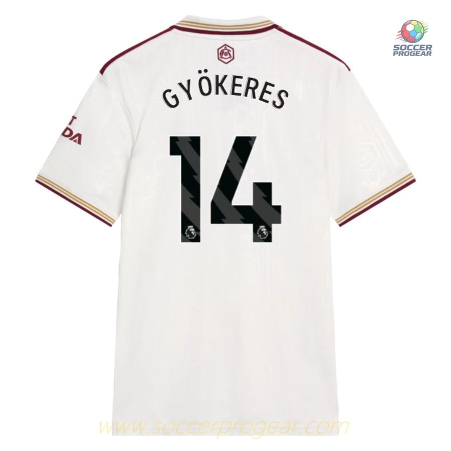 Arsenal 2025-26 Edition Gyokeres Third Football Jersey Kids Edition Shirt