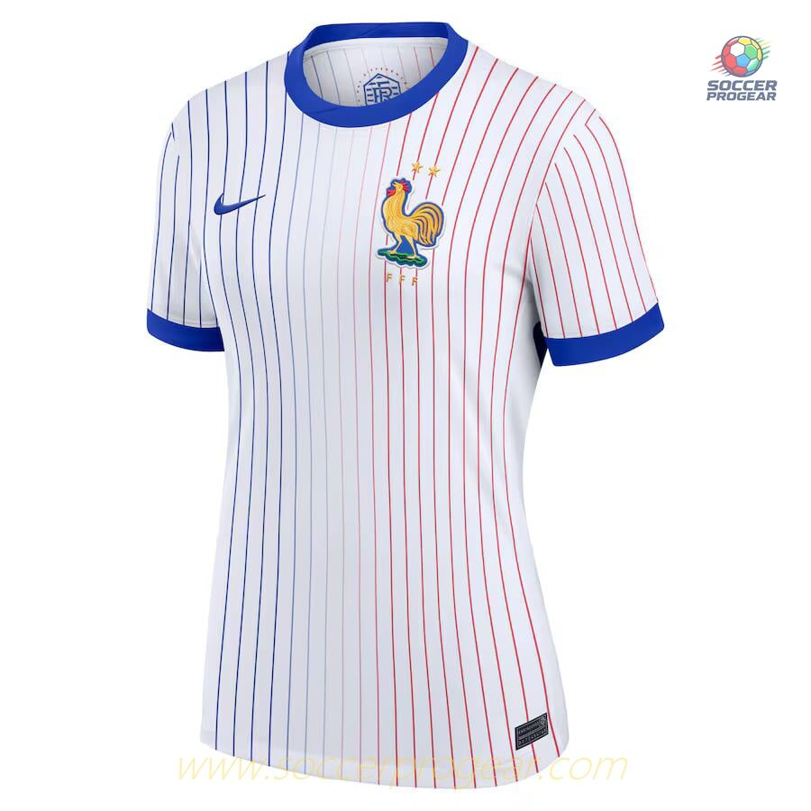 France Team Away Team Jersey 2024/25 Collection Women