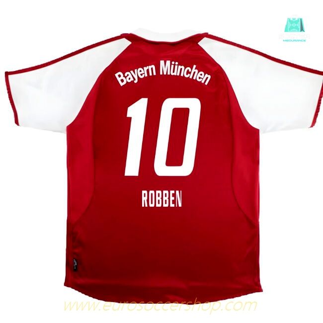 Bayern Munich 2003-04 Home Shirt ((Excellent) XL) (Robben 10)