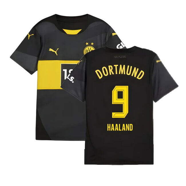 Borussia Dortmund official style Away Shirt 2024-2025 (Kids
