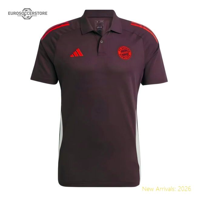 Premium-grade 2024-2025 Bayern Munich Polo Shirt (shadow Maroon)