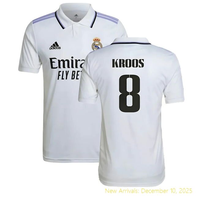 Official Real Madrid Home - Team Spirit - La Liga - Soccer Jersey