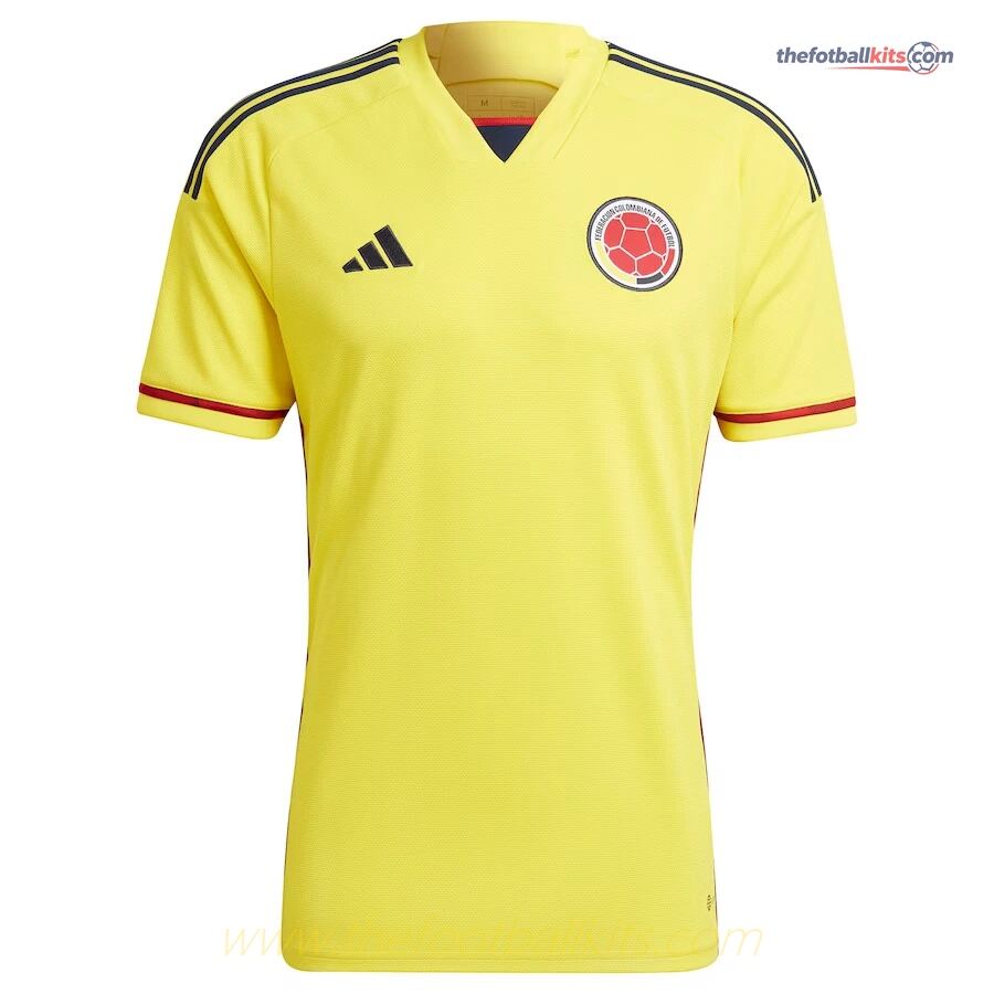 Colombia Home Soccer Shirt 2022