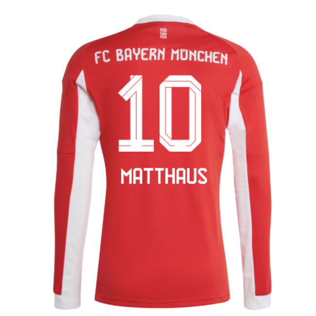 2025-2026 Bayern Home Shirt (Matthaus 10) Reinforced Seams