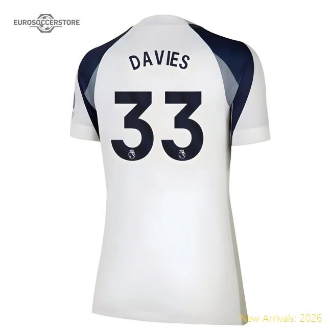 2025-2026 Spurs Home Shirt (womens) (davies 33) - Collectors Item