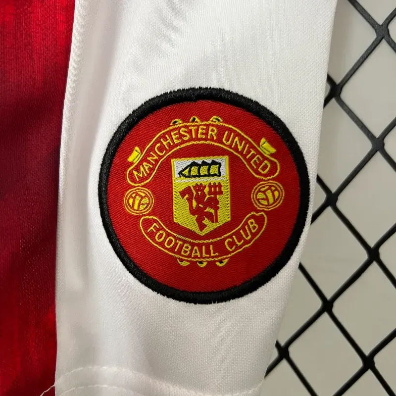 1996-1997 Kids Manchester United Jersey retro kit