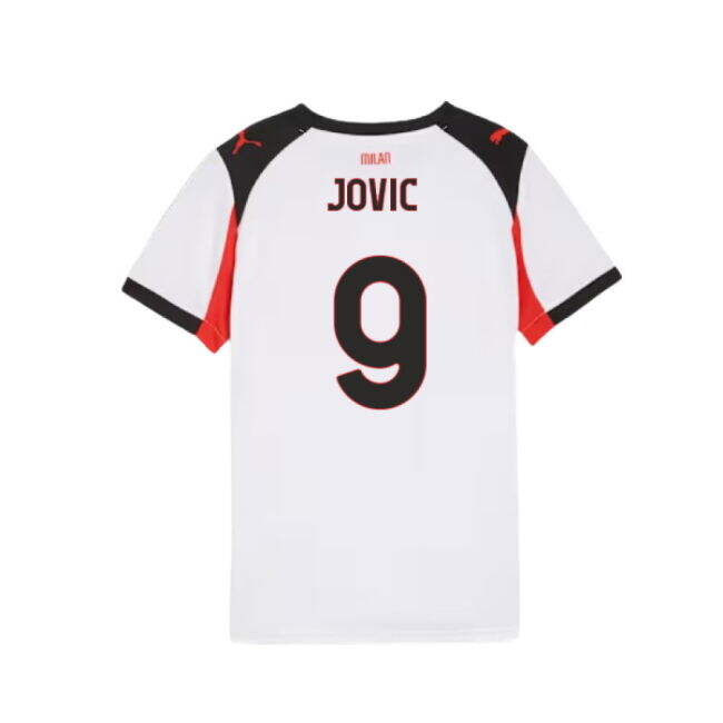 2025-2026 AC Milan Away Shirt (Kids) (Jovic 9)
