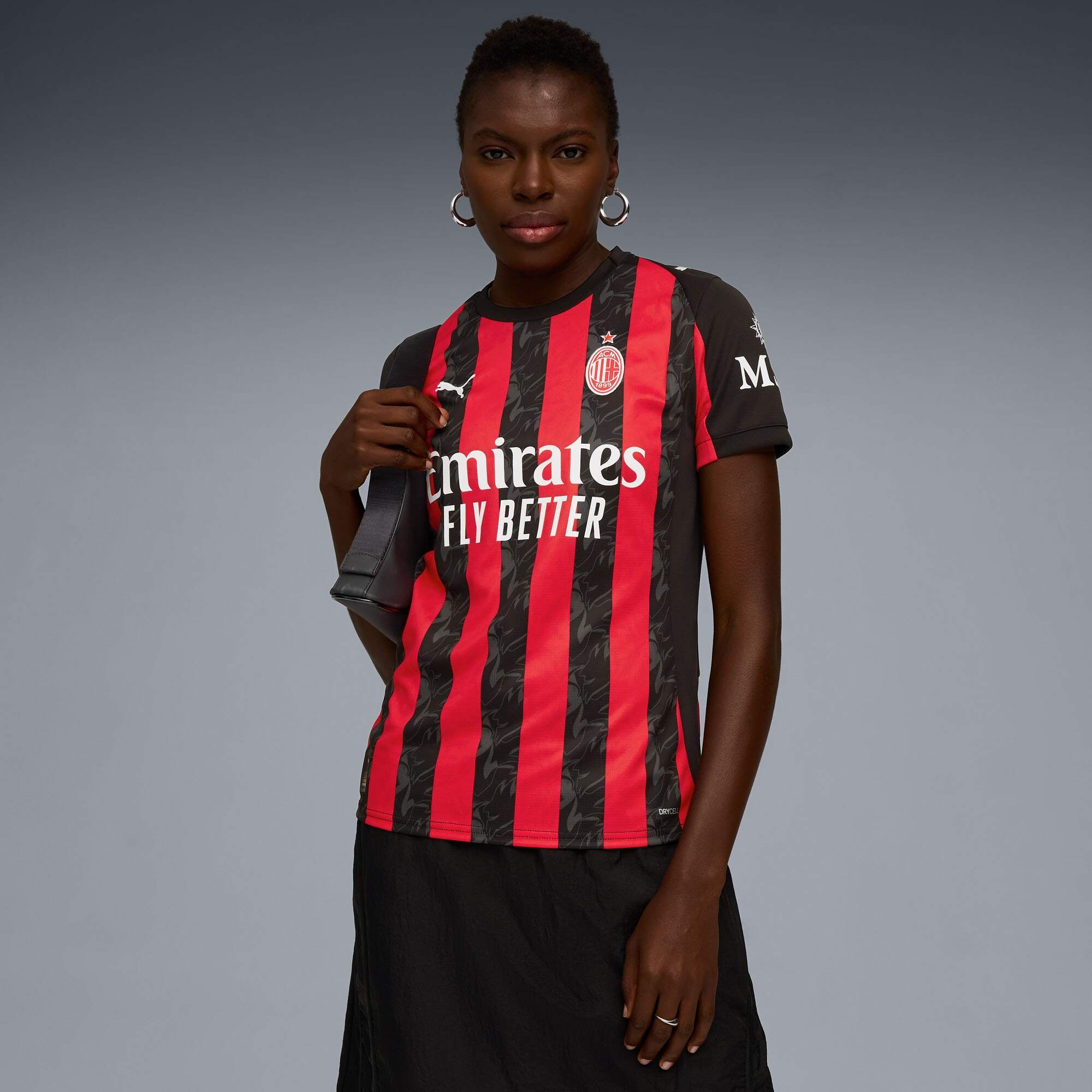 AC Milan Women's 2025 Durable Replica Jersey - Fan Jersey - Limited Stock