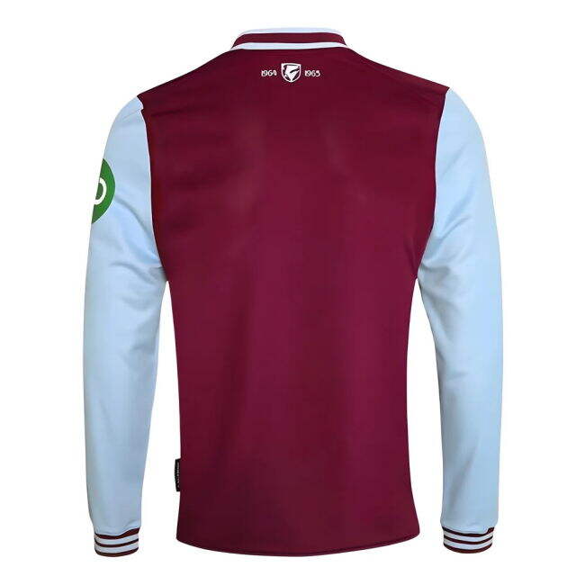 2024-2025 West Ham Long Sleeve Home Shirt (Kids)