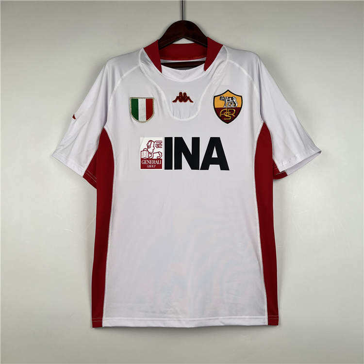 Licensed AS Roma 0102 Retro Shirt - Official Replica 10138