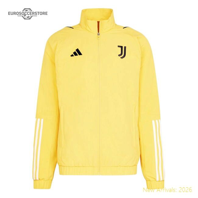 2023-2024 Black And Whites Presentation Training Jacket (bold Gold)