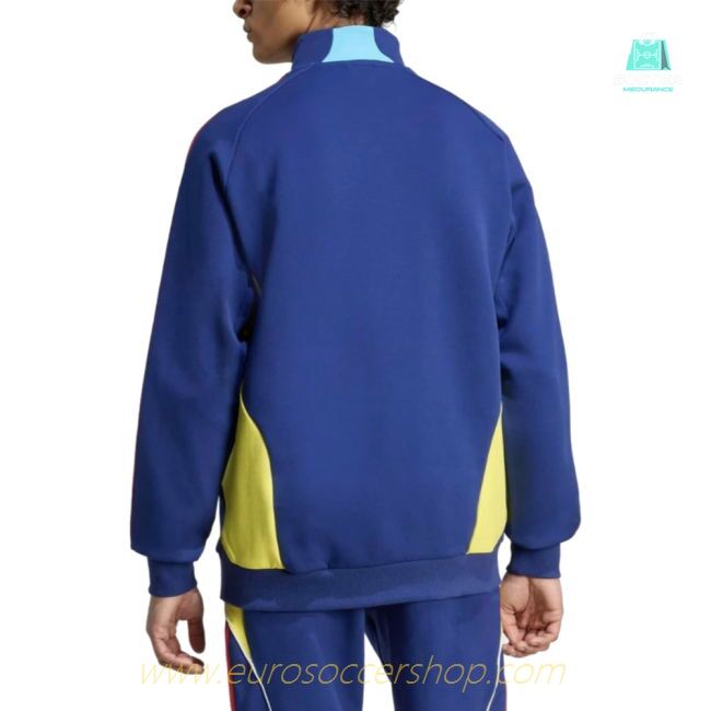 2025-2026 Arsenal UBP Track Top (Victory Blue)