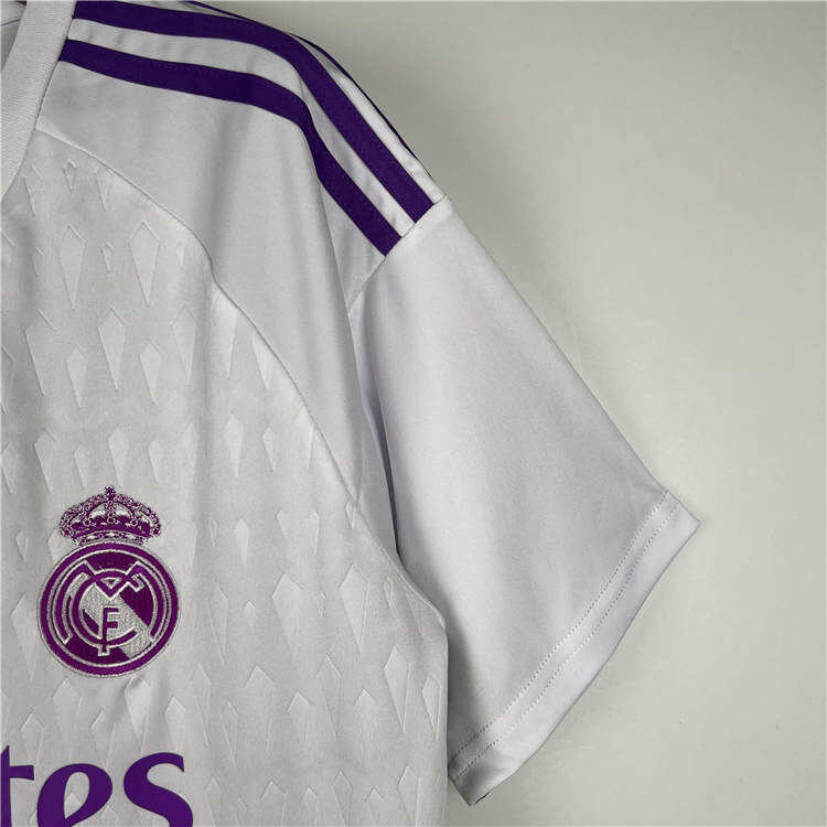 Real Madrid 2324 Goalkeeper White Soccer Jersey Football Shirt -
