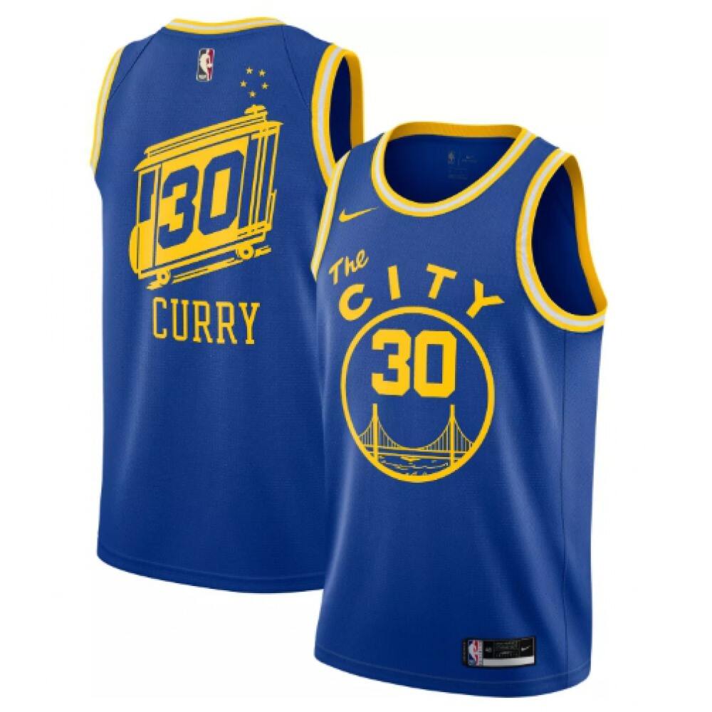 Golden State Warriors Stephen Curry30 Jersey - Blue - Must-Have Jersey