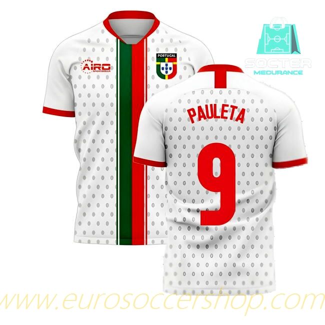 2025/26 Campaign Portugal Away Football Shirt Libero (PAULETA 9)