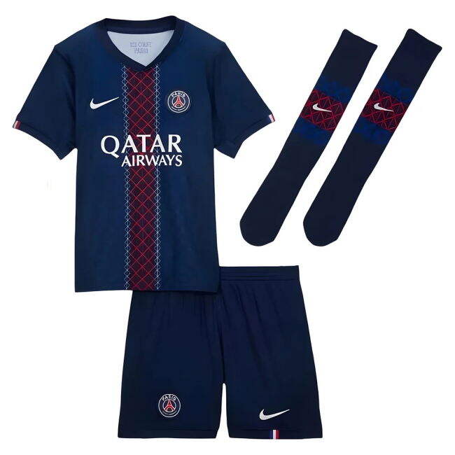 2025-2026 PSG Home Kit - Kids UV Protection Quick Dry Quick Dry