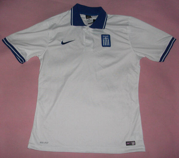 Elite Series 2014 FIFA World Cup Greece Home Jersey Shirt