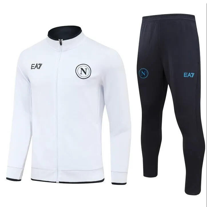 2324 Napoli White Training Jacket - Official Replica 7394
