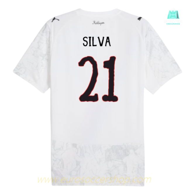 2025-2026 KIDSUPER x Manchester City CWC Shirt (White) (Silva 21)