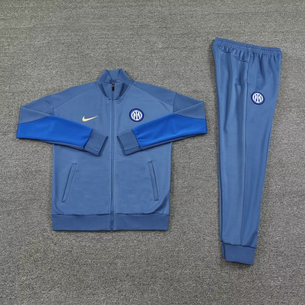 Elite 2425 Inter Milan Jacket - Grey - Official Replica 7711