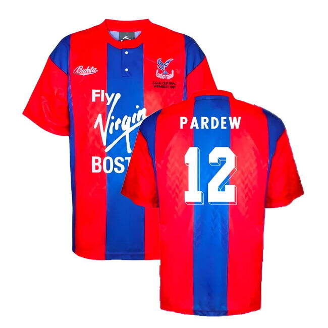 Crystal Palace Zds Cup Final Shirt Pardew #12 Durable Material Die...