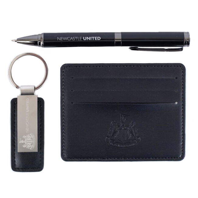 Women's Newcastle United FC Leather Wallet, Fob & Pen Set
