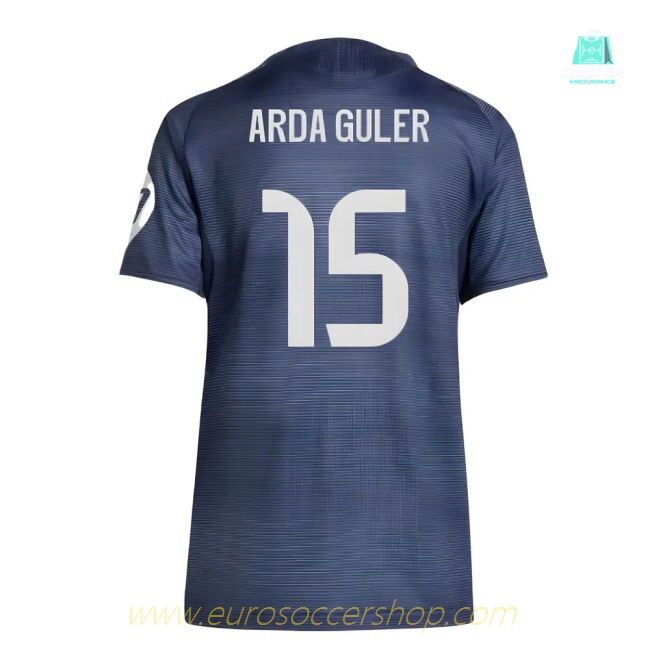 2025-2026 Real Madrid Authentic Away Shirt (Ladies) (Arda Guler 15)