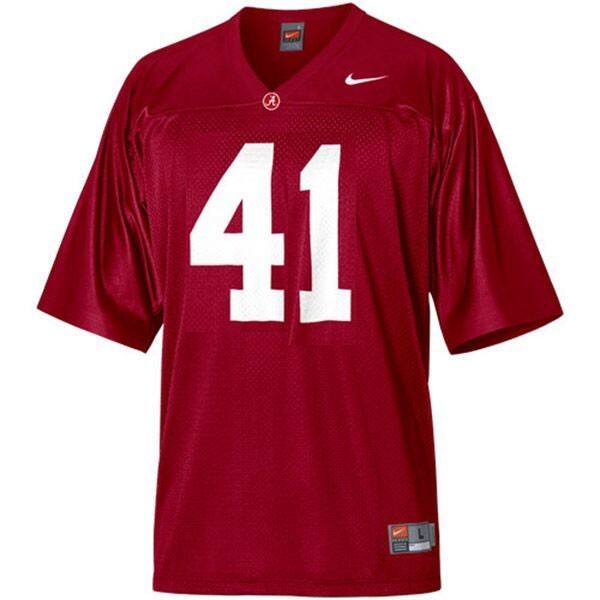 Men Alabama Crimson Tide #41 Courtney Upshaw Men Red V4d Jersey