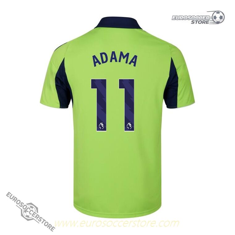 Fulham 25-26 Season Away Jersey with ADAMA 11 Printing