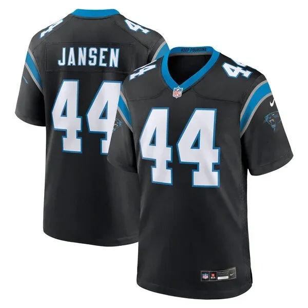 None Jansen Carolina Game Jersey - Black | NFL Player Jersey